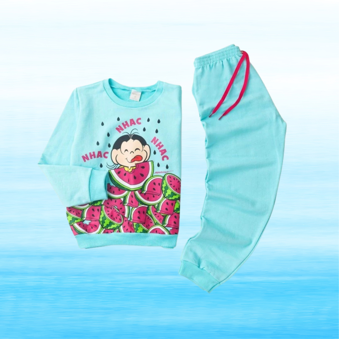 Conjunto Feminino Infantil Melancia