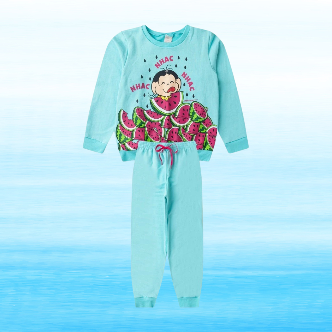 Conjunto Feminino Infantil Melancia