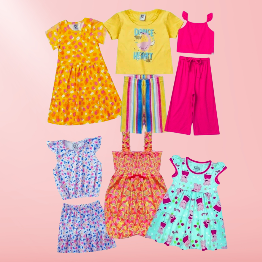 Kit Sortido com 12 Peças – Looks encantadores