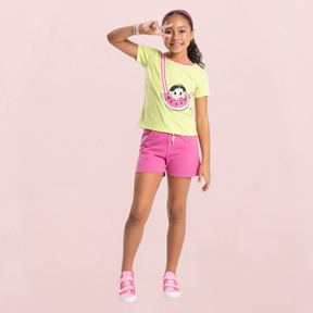 Conjunto Infantil Magali Faminta