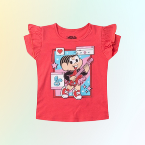 Conjunto Infantil Rock  Turma da Mônica
