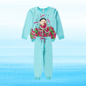 Conjunto Feminino Infantil Melancia