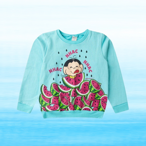 Conjunto Feminino Infantil Melancia