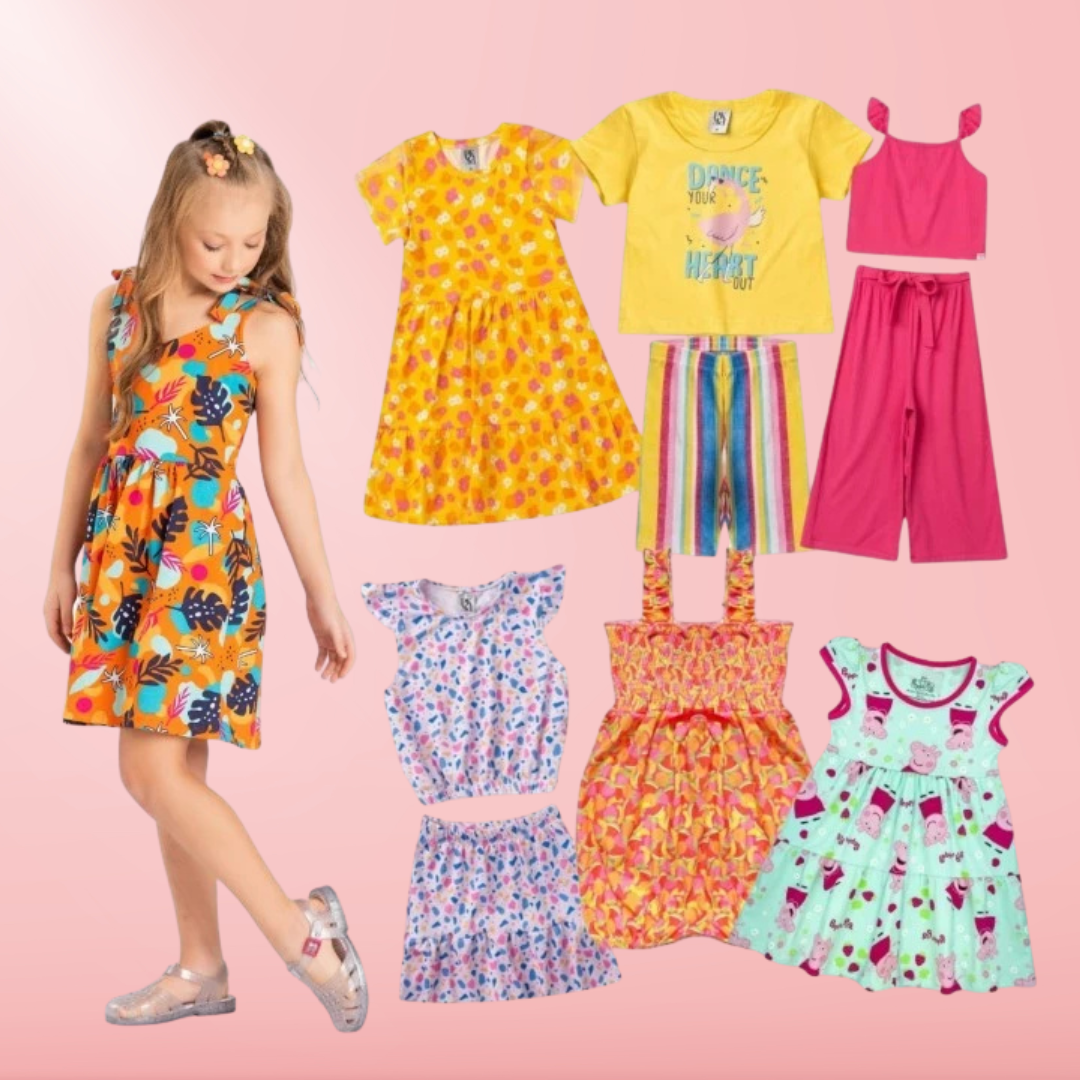 Kit Sortido com 12 Peças – Looks encantadores